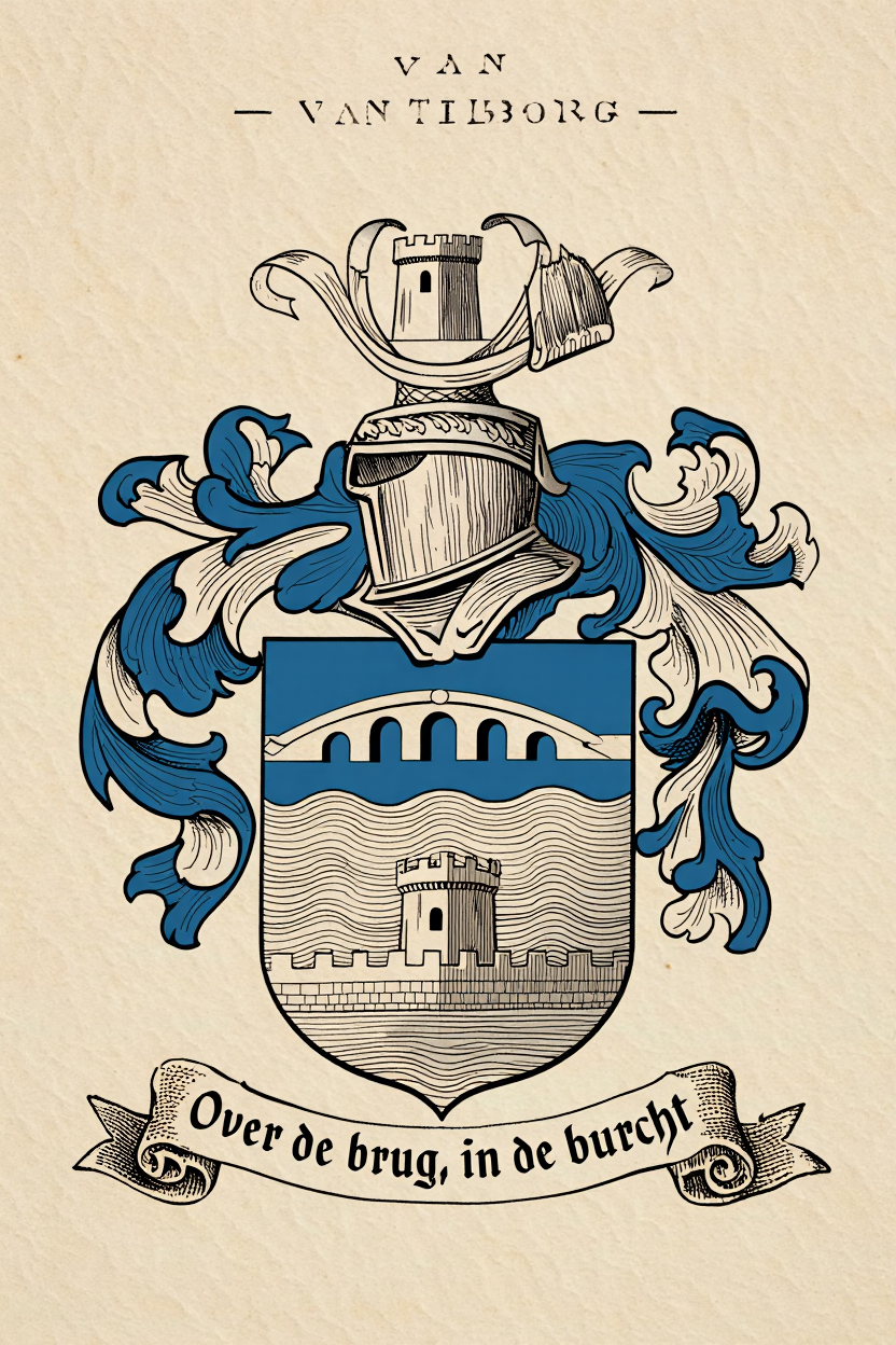 Familiewapen van de achternaam VAN TILBORG