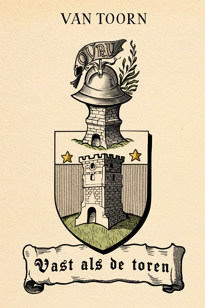 Familiewapen van de achternaam VAN TOORN