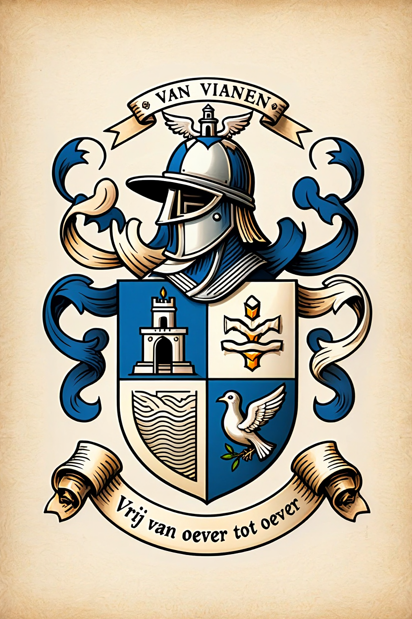 Familiewapen van de achternaam VAN VIANEN