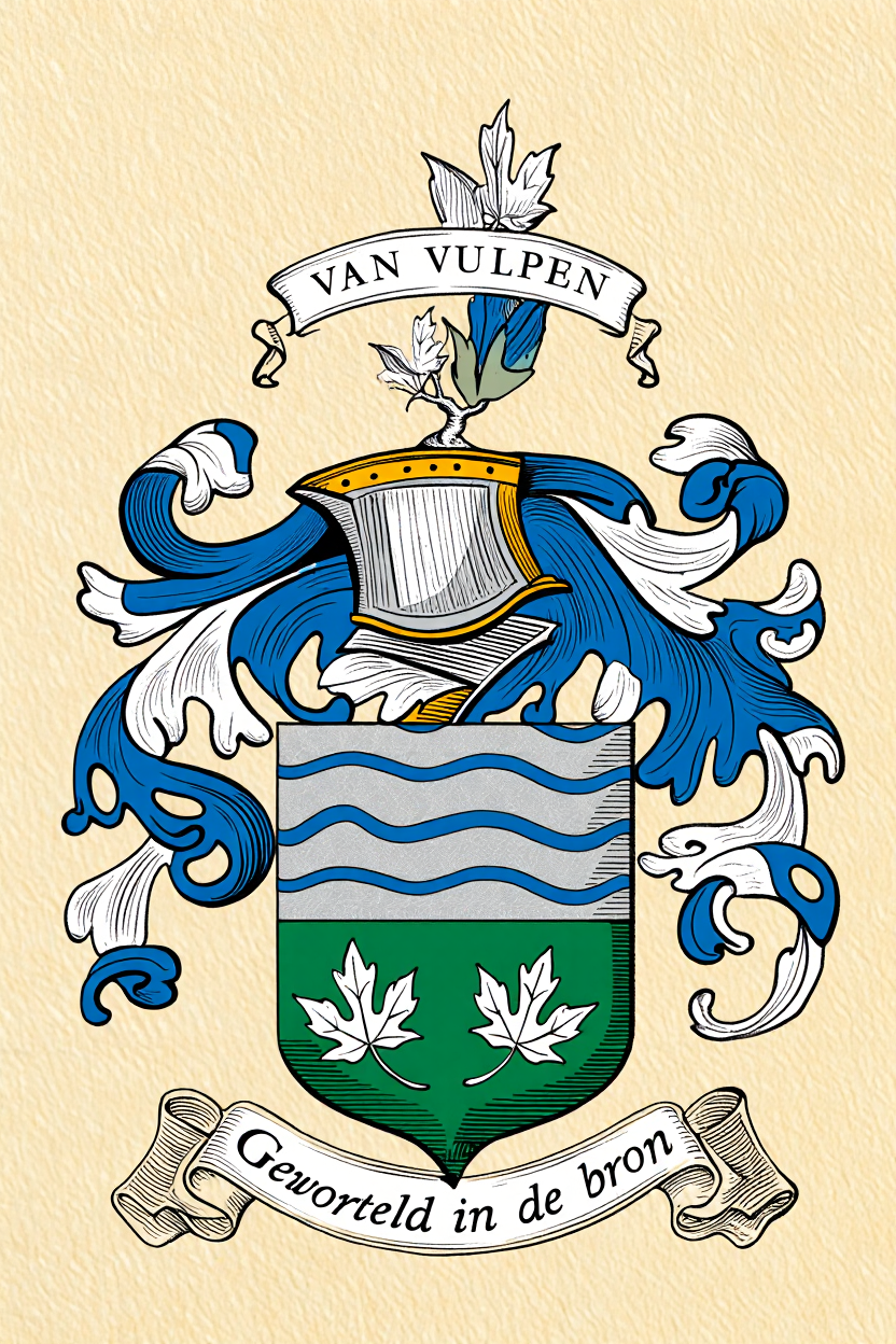 Familiewapen van de achternaam VAN VULPEN