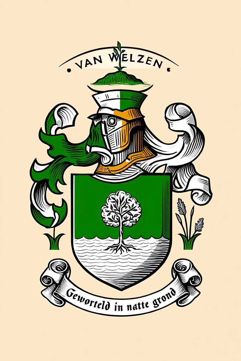Familiewapen van de achternaam VAN WELZEN
