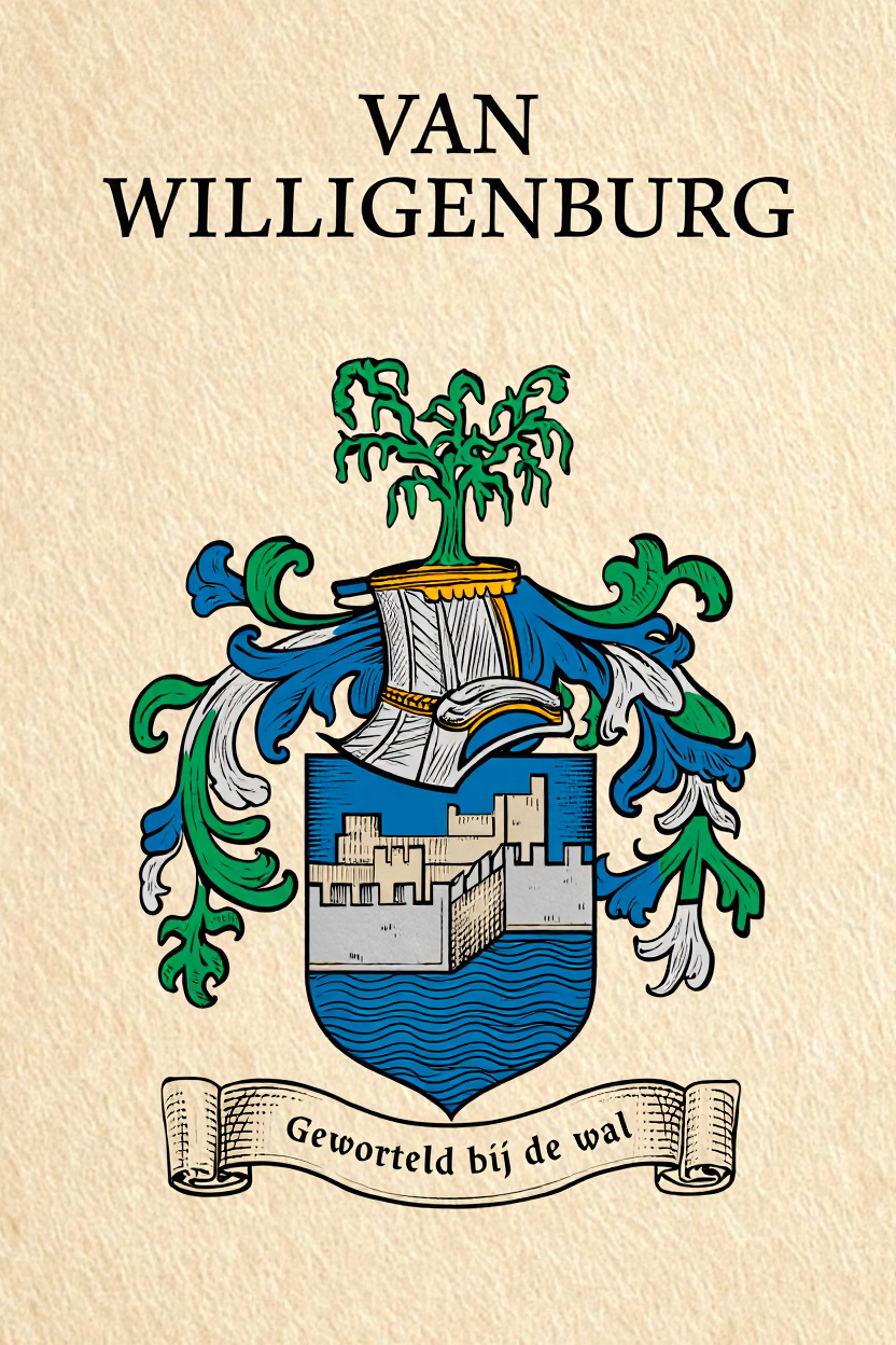 Familiewapen van de achternaam VAN WILLIGENBURG