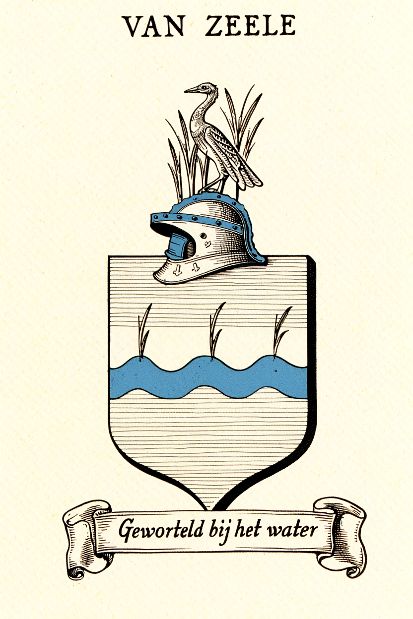 Familiewapen van de achternaam VAN ZEELE