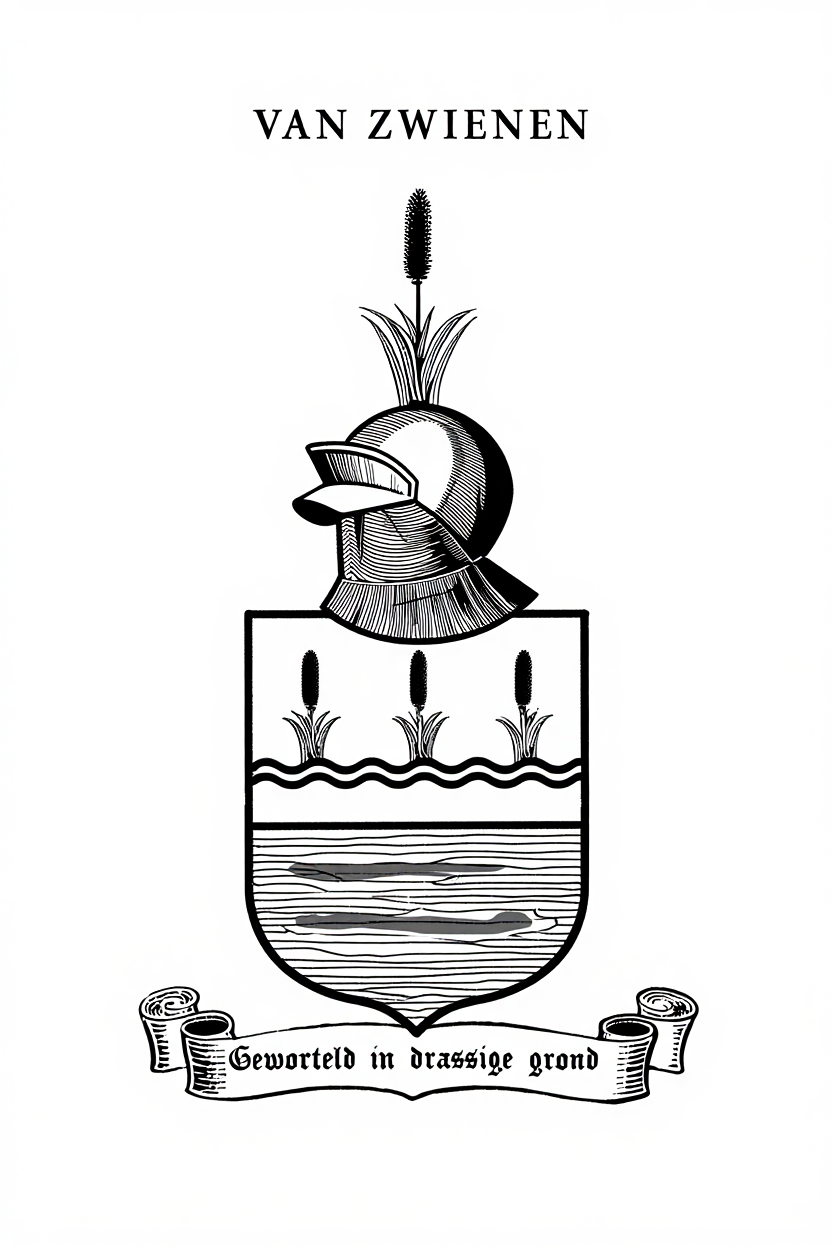 Familiewapen van de achternaam VAN ZWIENEN