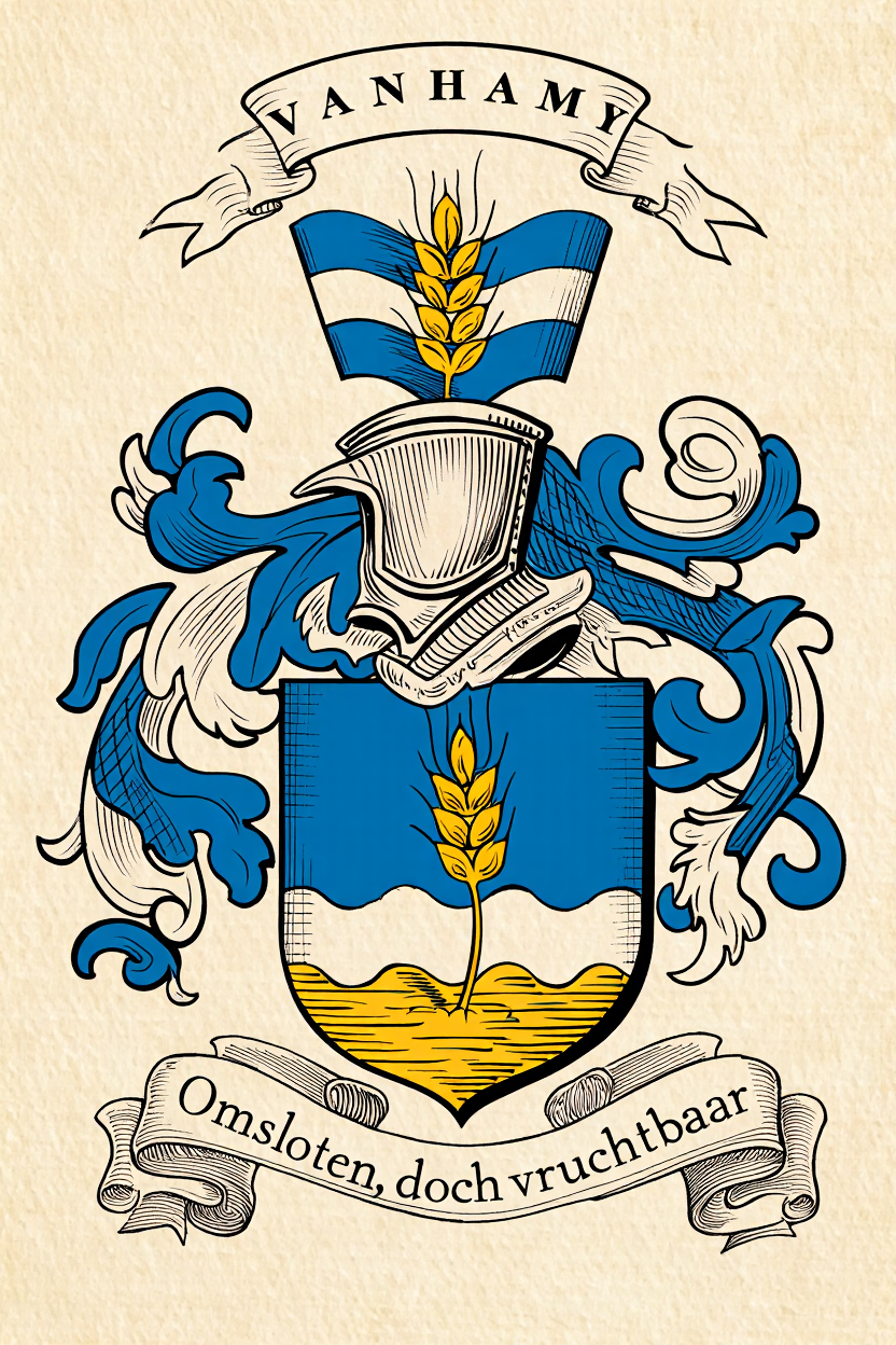 Familiewapen van de achternaam VANHAM