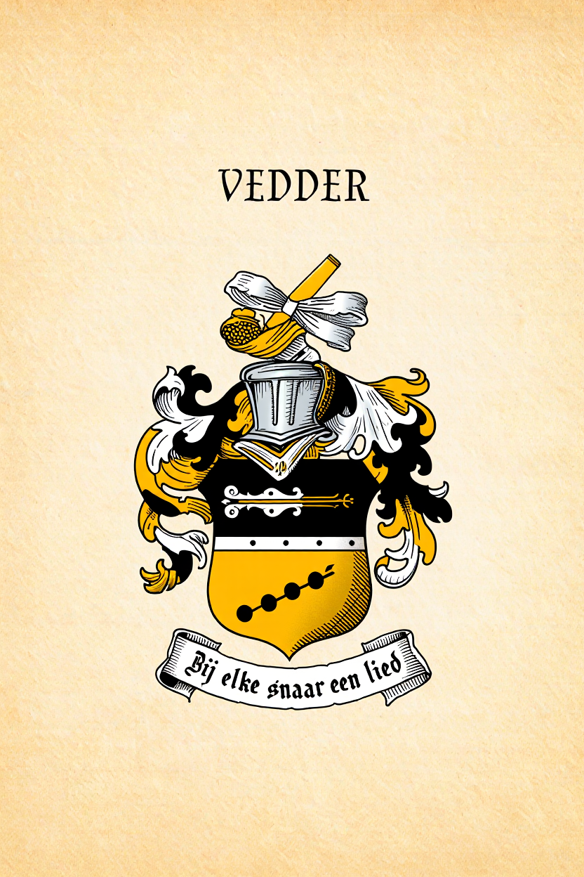 Familiewapen van de achternaam VEDDER