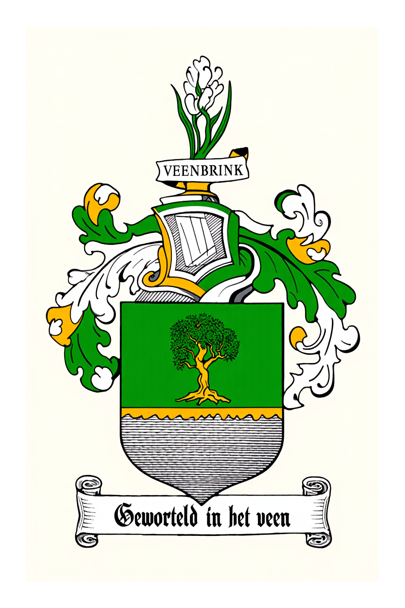 Familiewapen van de achternaam VEENBRINK
