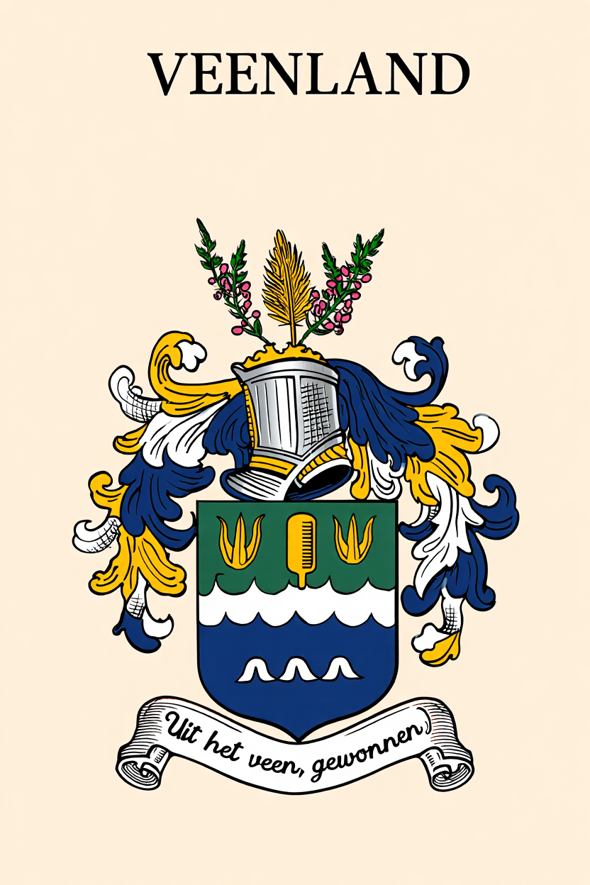 Familiewapen van de achternaam VEENLAND