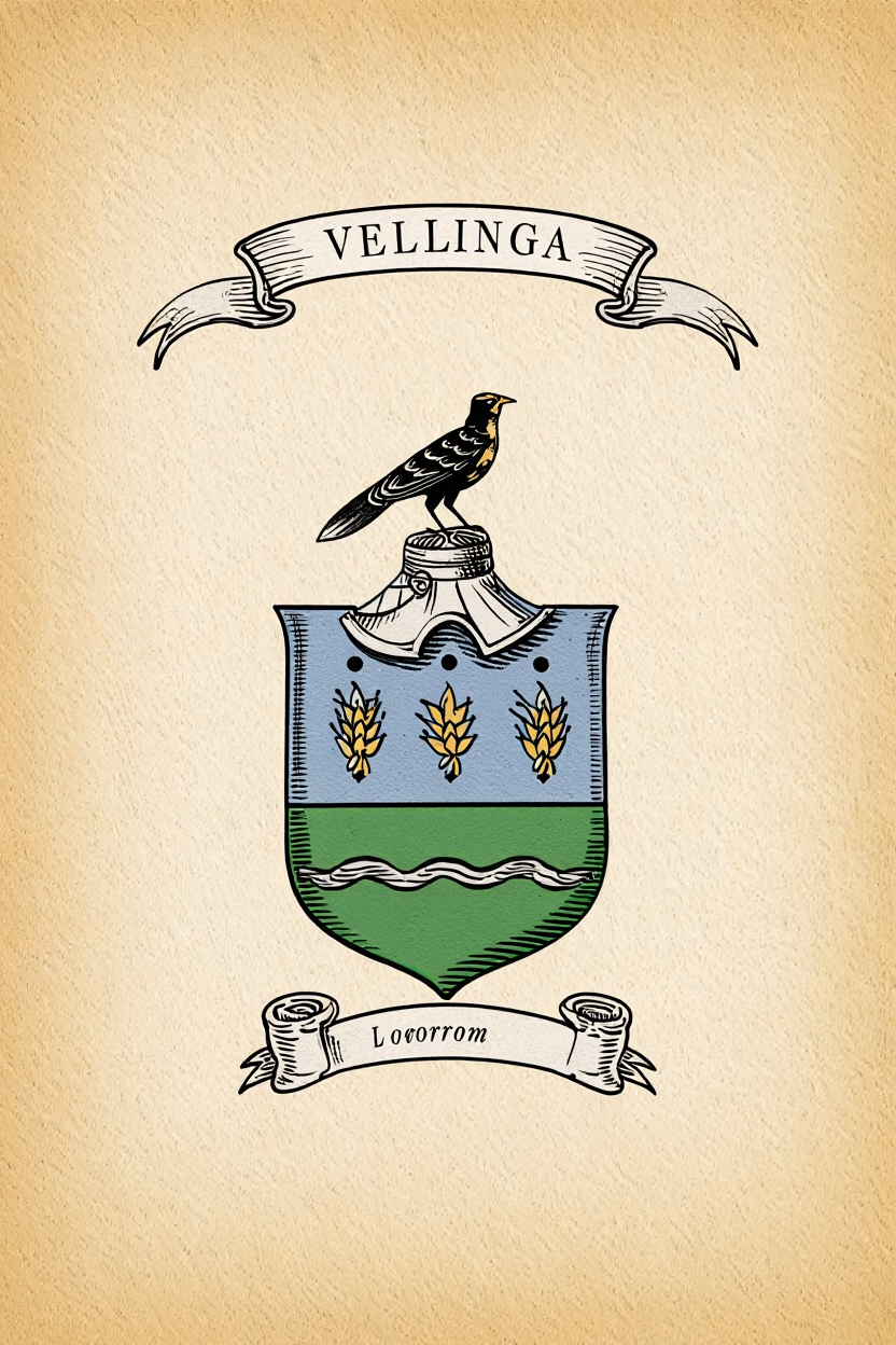 Familiewapen van de achternaam VELLINGA