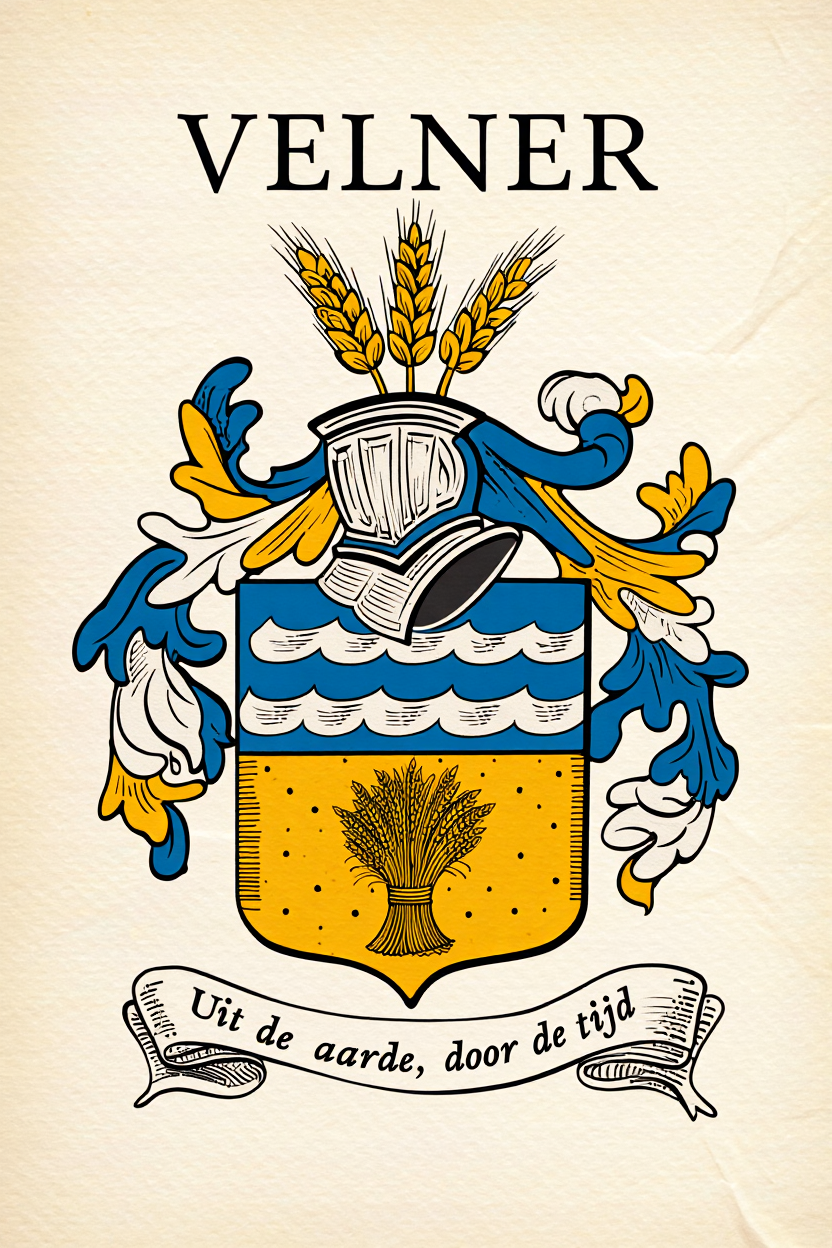 Familiewapen van de achternaam VELNER