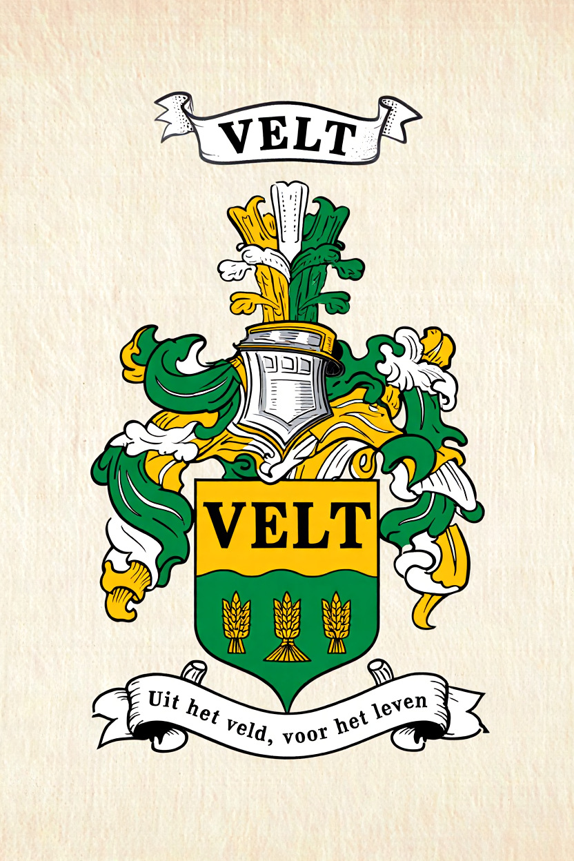 Familiewapen van de achternaam VELT