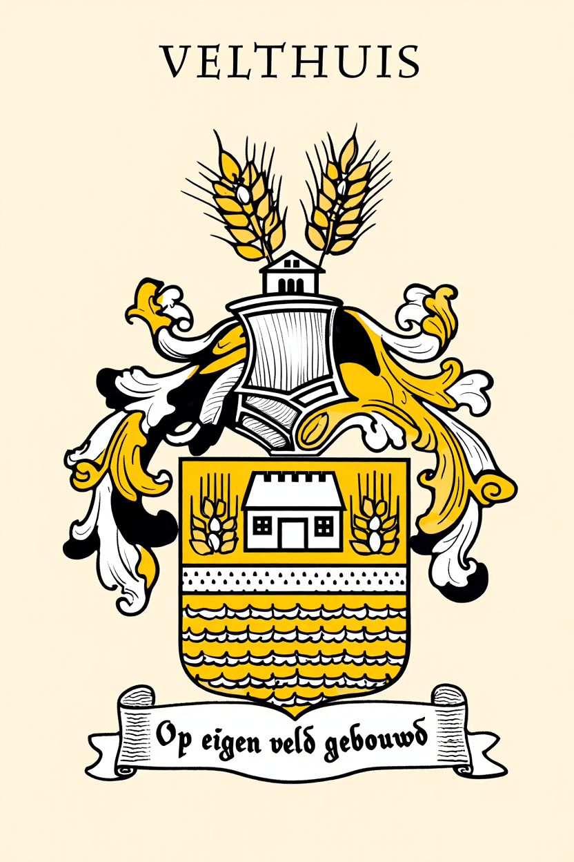 Familiewapen van de achternaam VELTHUIS