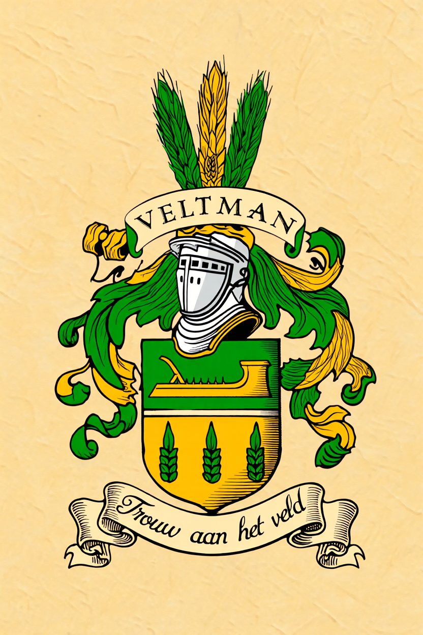 Familiewapen van de achternaam VELTMAN