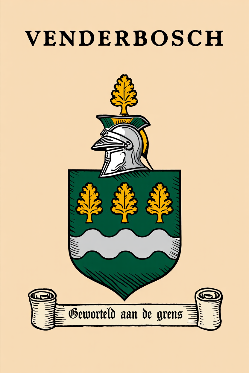 Familiewapen van de achternaam VENDERBOSCH