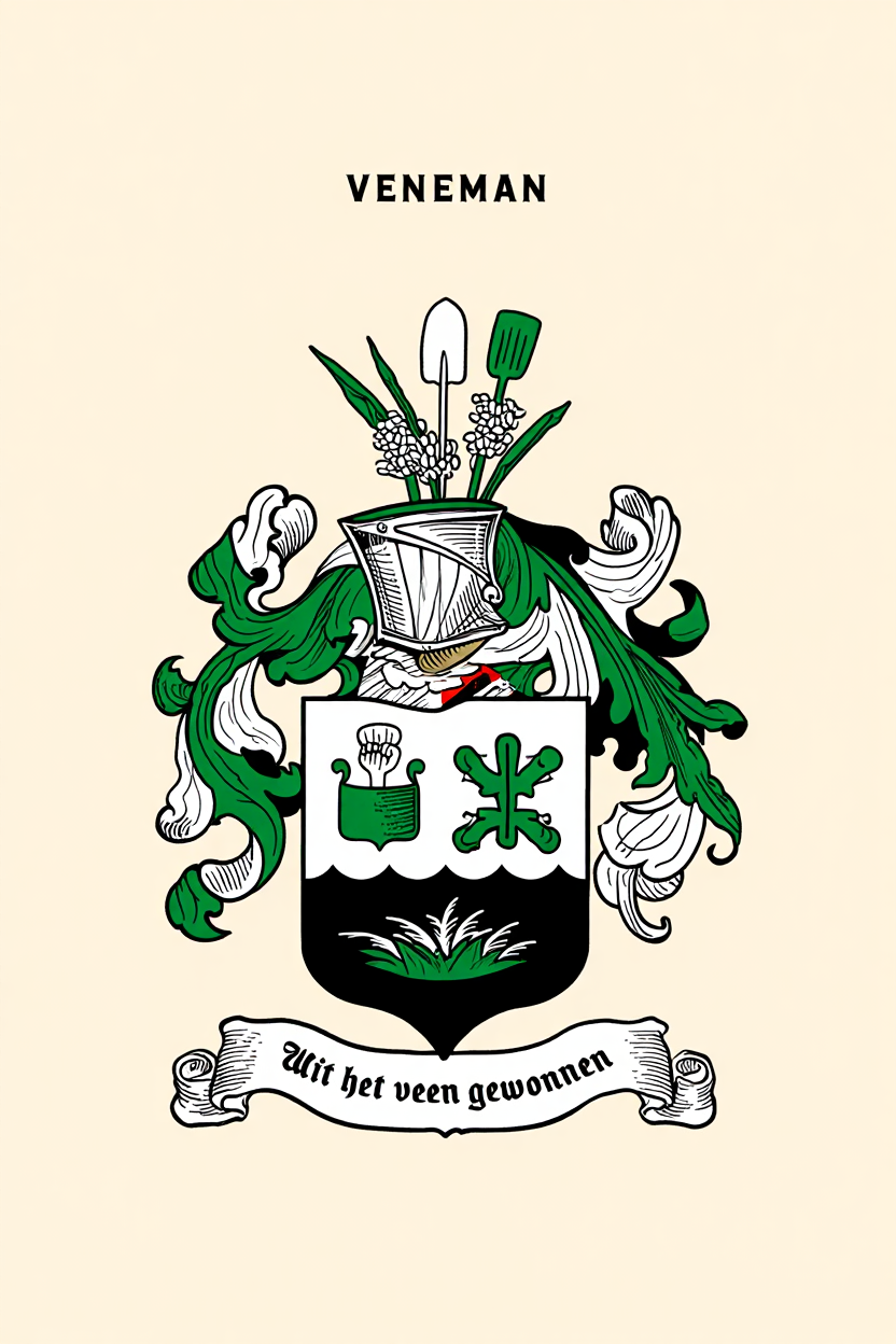 Familiewapen van de achternaam VENEMAN
