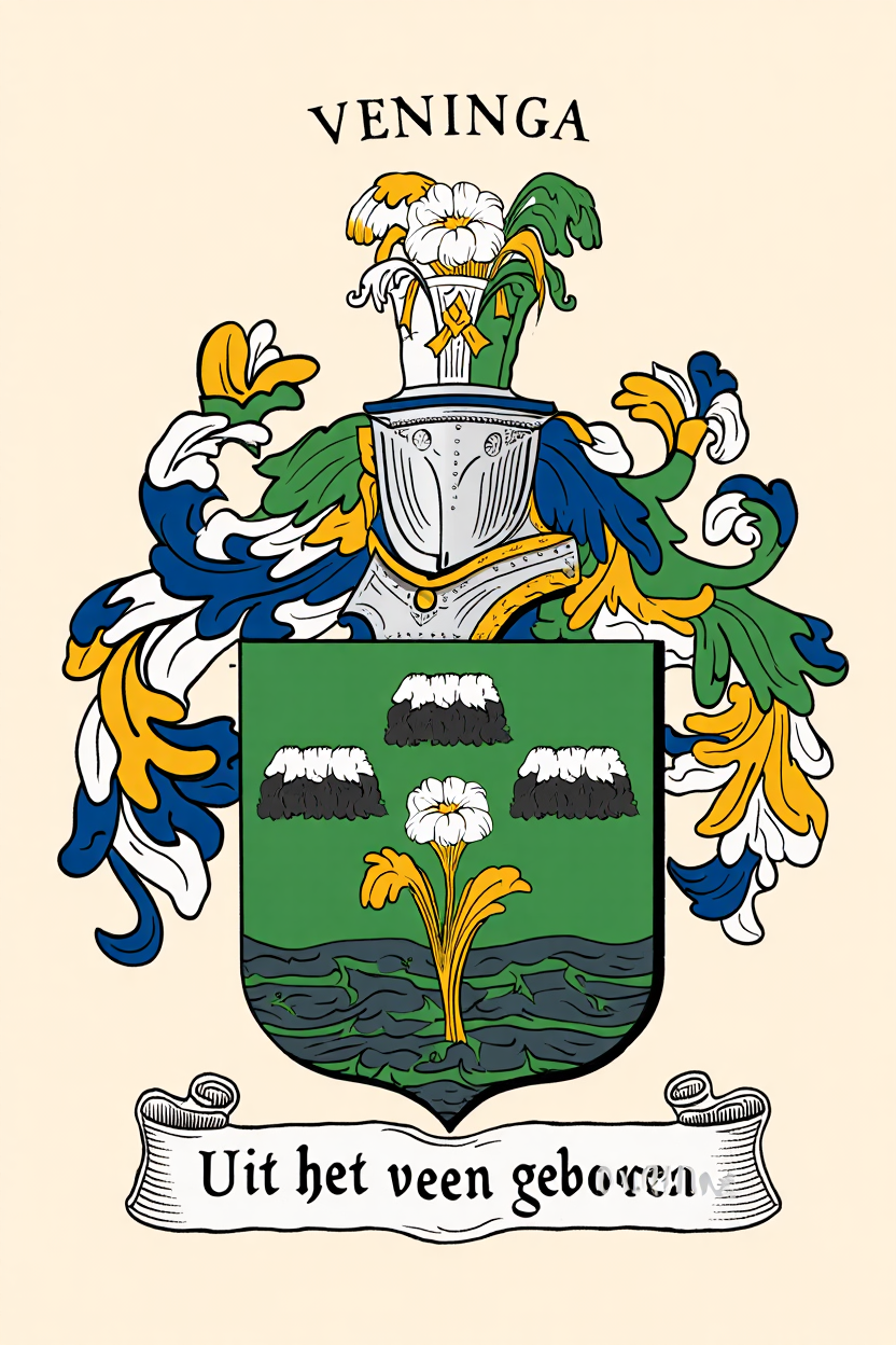 Familiewapen van de achternaam VENINGA