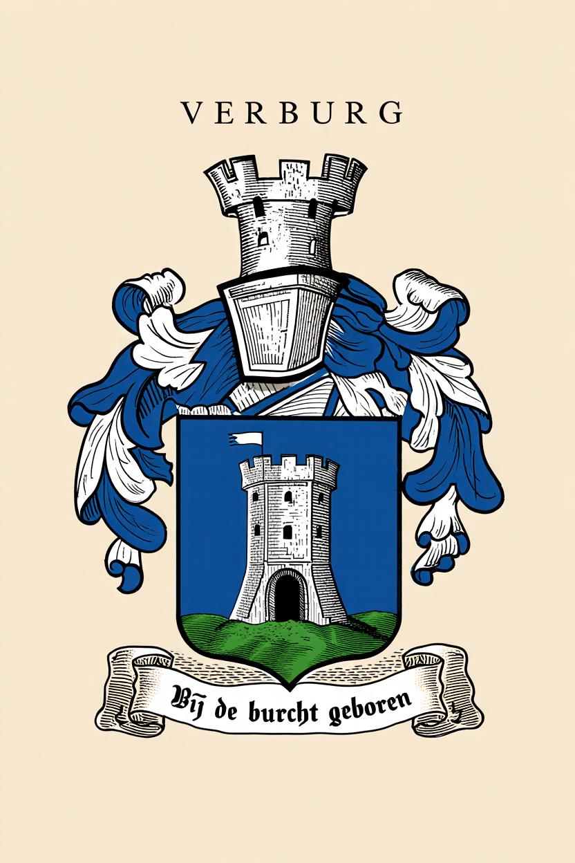 Familiewapen van de achternaam VERBURG