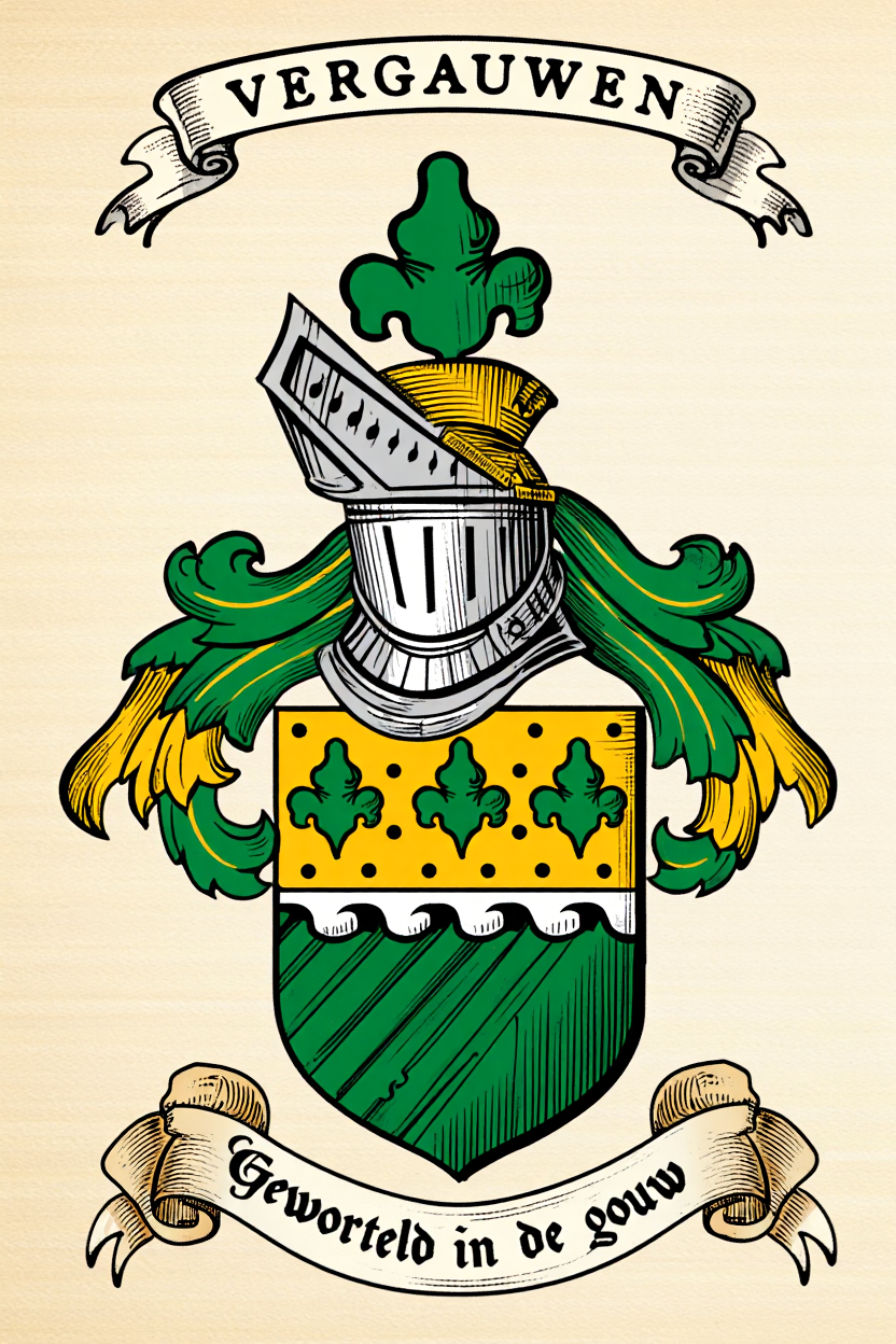 Familiewapen van de achternaam VERGAUWEN