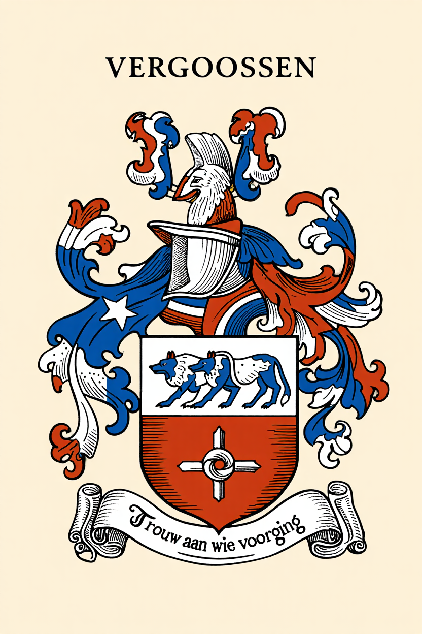 Familiewapen van de achternaam VERGOOSSEN