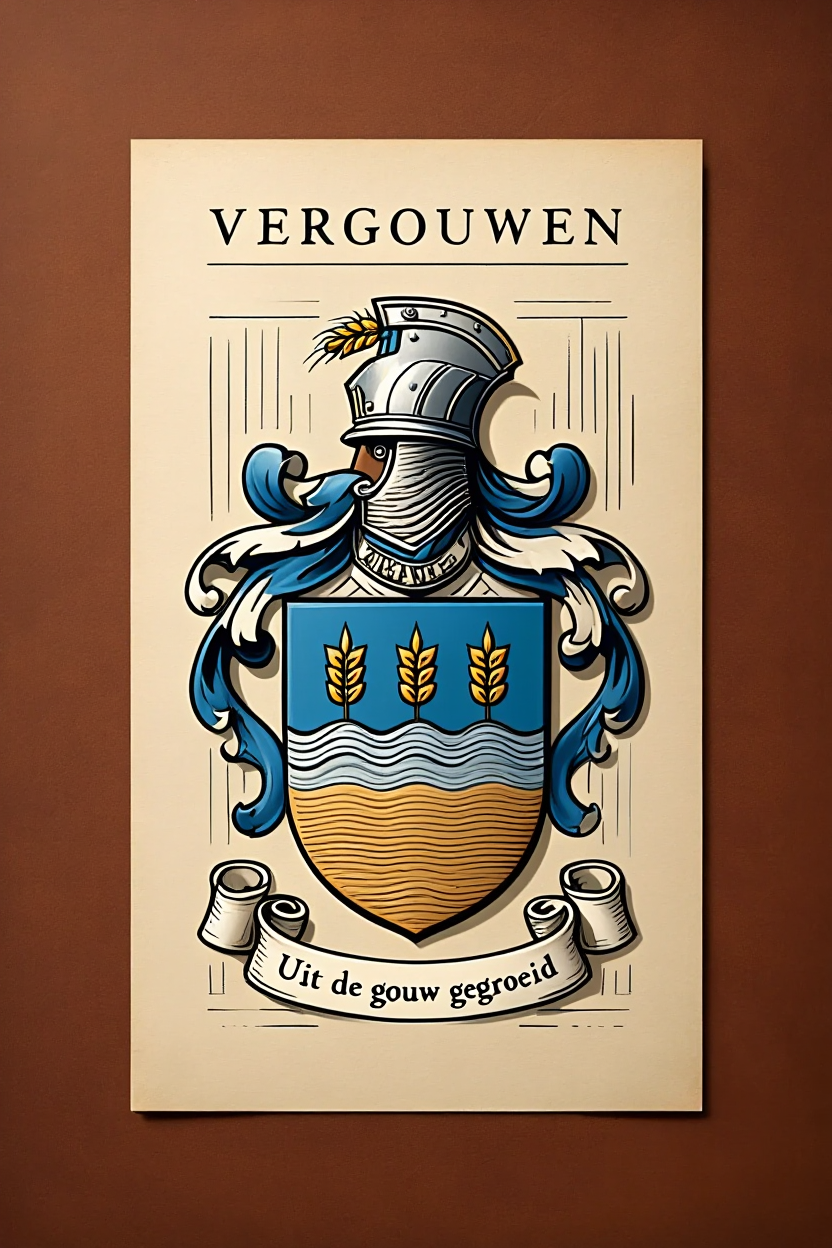 Familiewapen van de achternaam VERGOUWEN