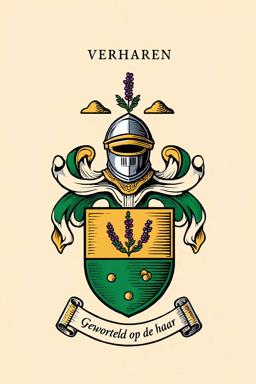 Familiewapen van de achternaam VERHAREN