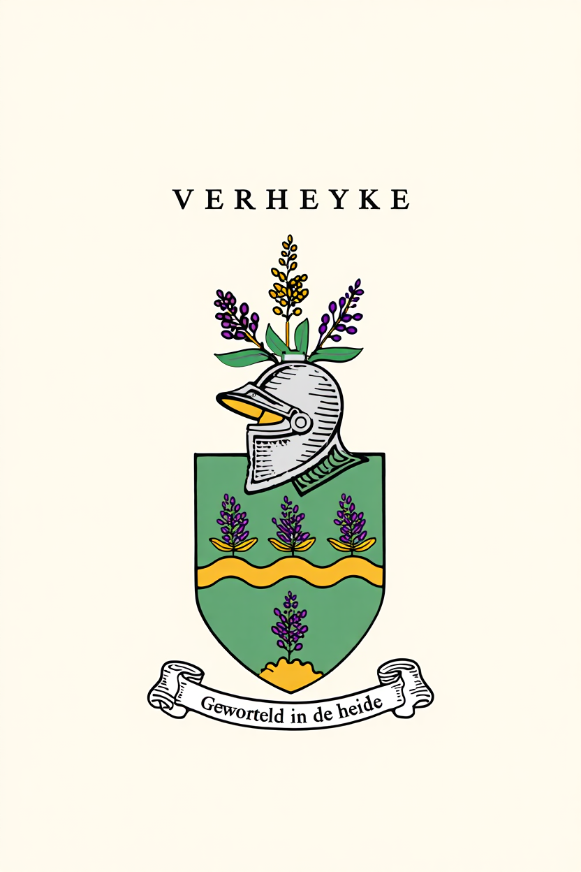 Familiewapen van de achternaam VERHEYKE