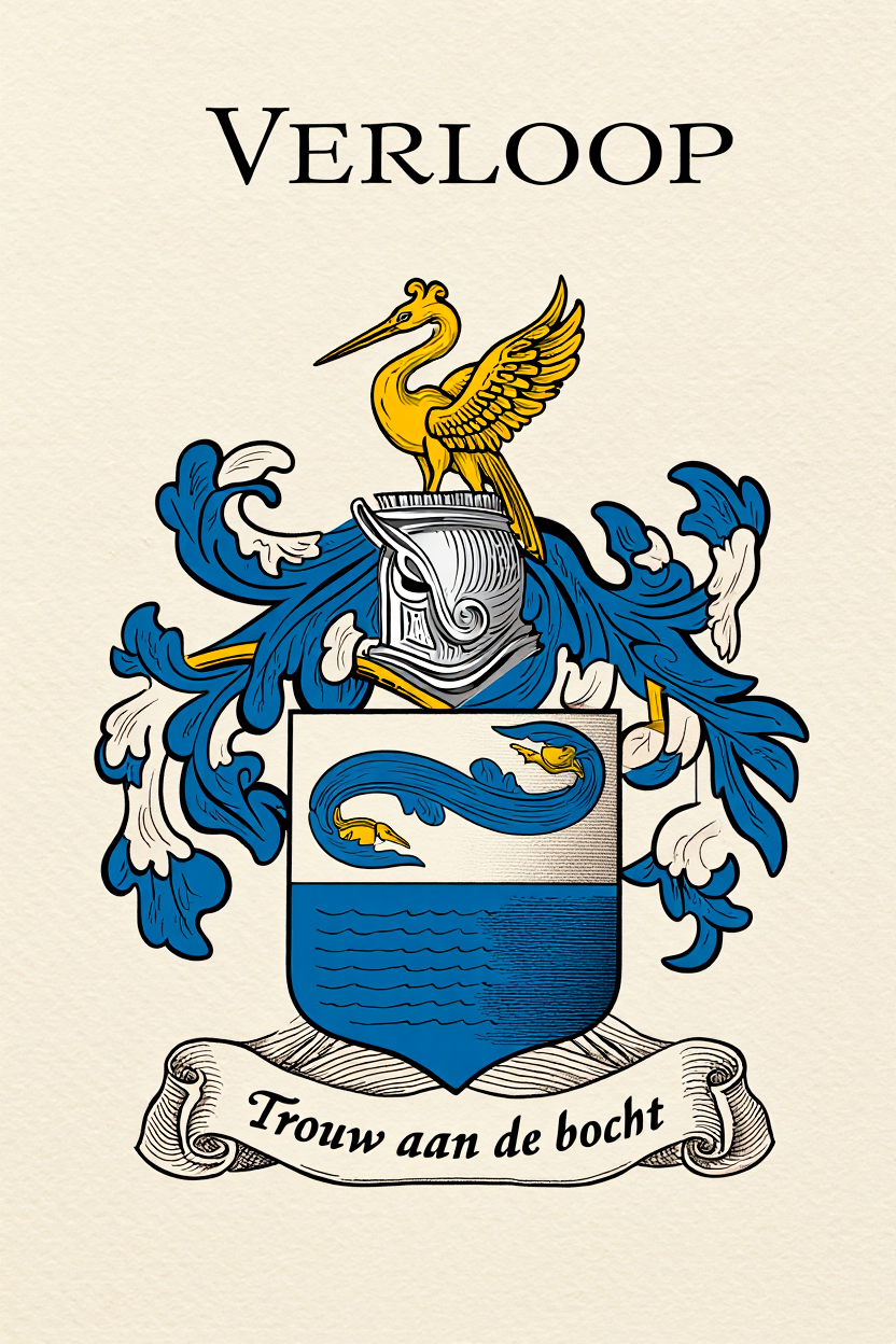 Familiewapen van de achternaam VERLOOP