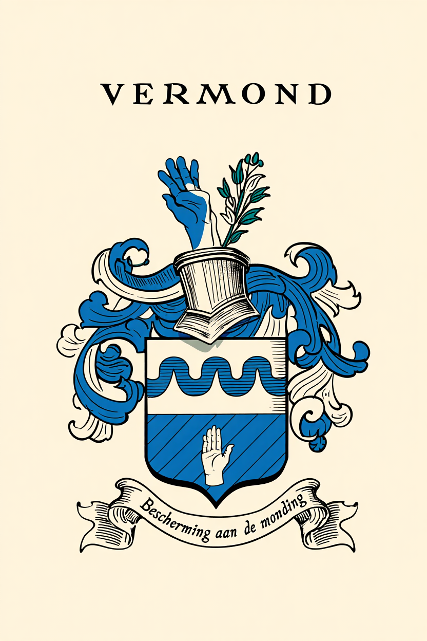 Familiewapen van de achternaam VERMOND