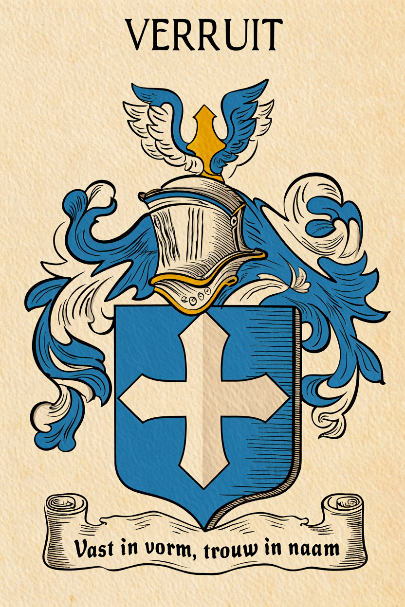Familiewapen van de achternaam VERRUIT