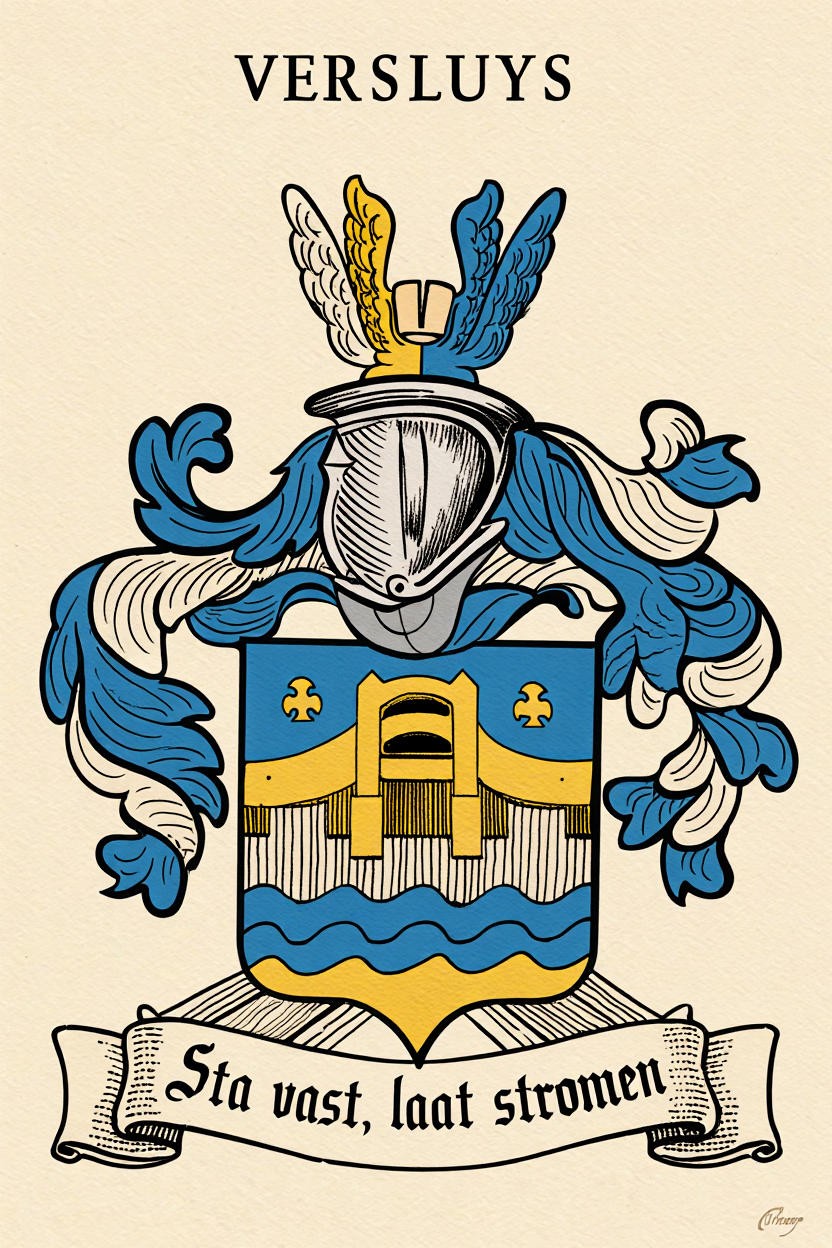 Familiewapen van de achternaam VERSLUYS