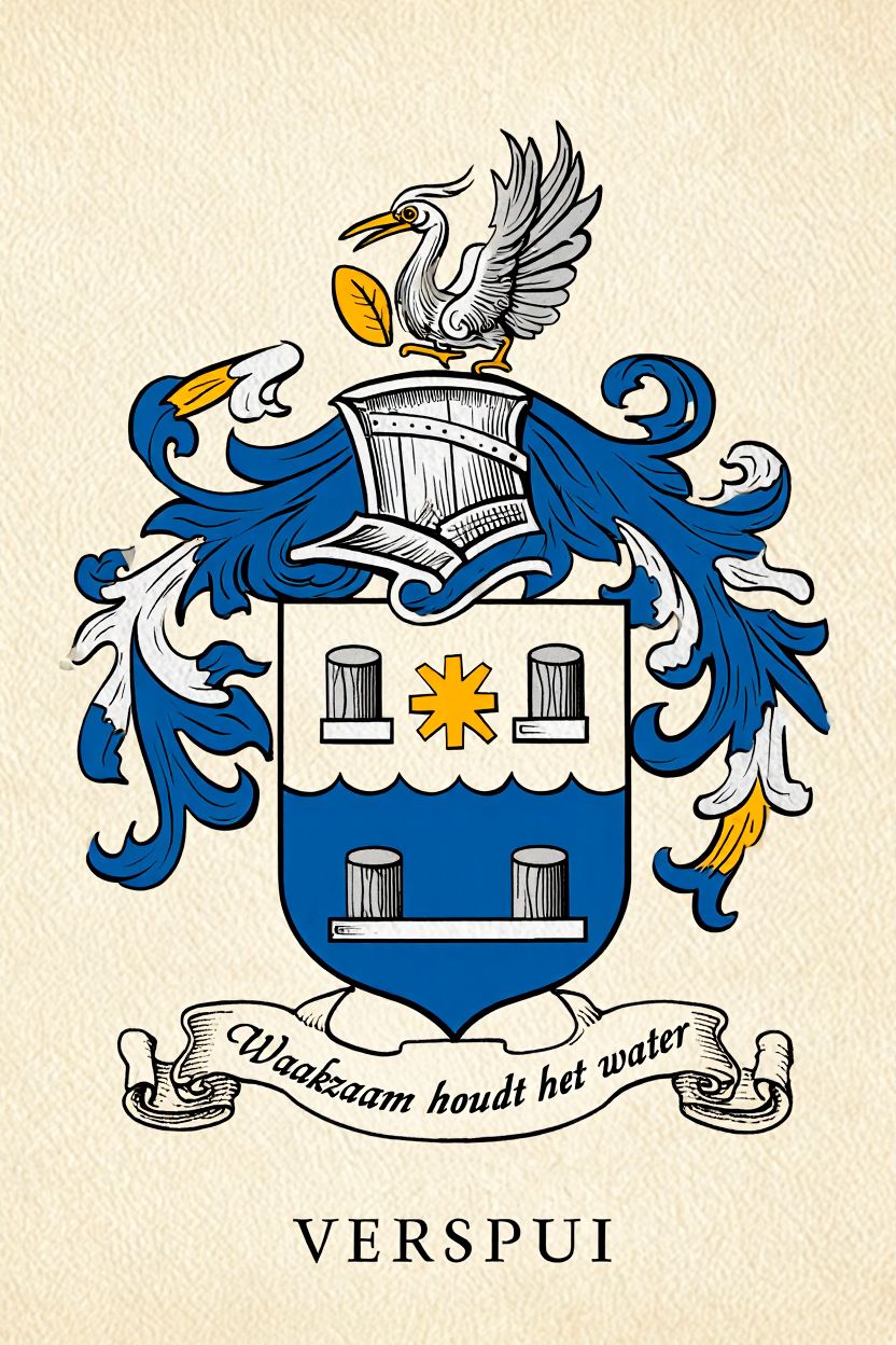Familiewapen van de achternaam VERSPUI