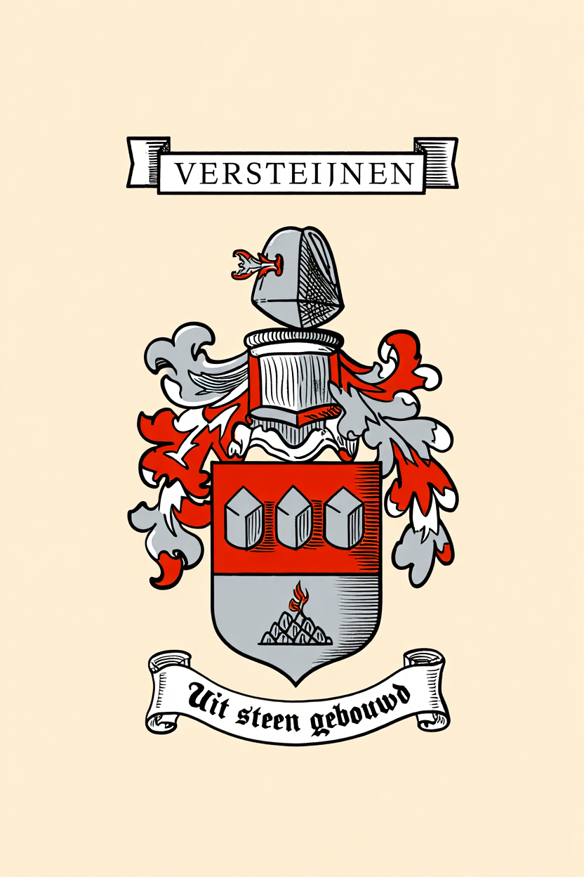 Familiewapen van de achternaam VERSTEIJNEN