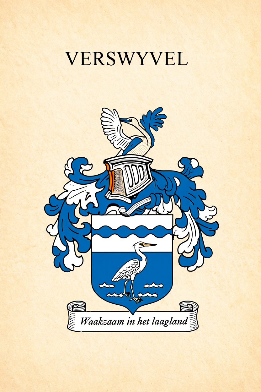 Familiewapen van de achternaam VERSWYVEL
