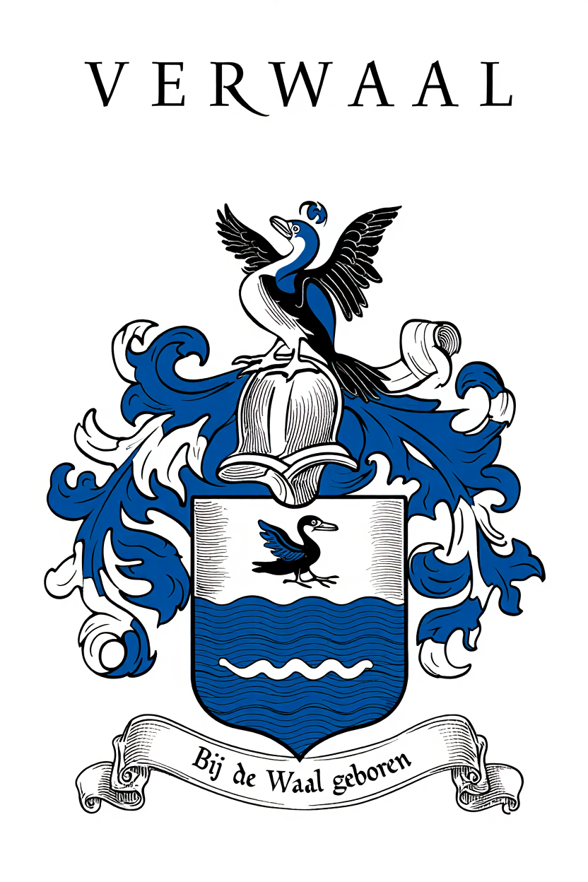 Familiewapen van de achternaam VERWAAL