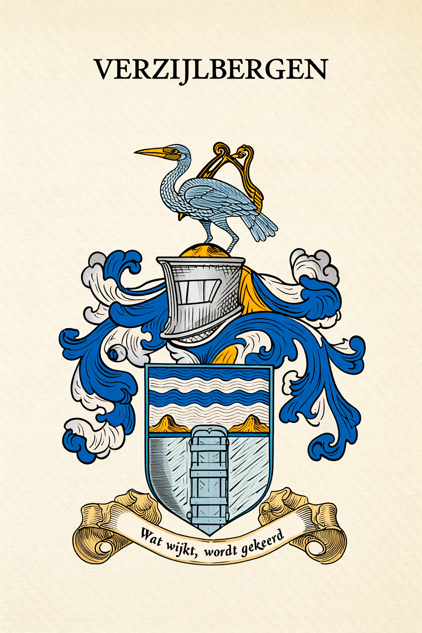Familiewapen van de achternaam VERZIJLBERGEN
