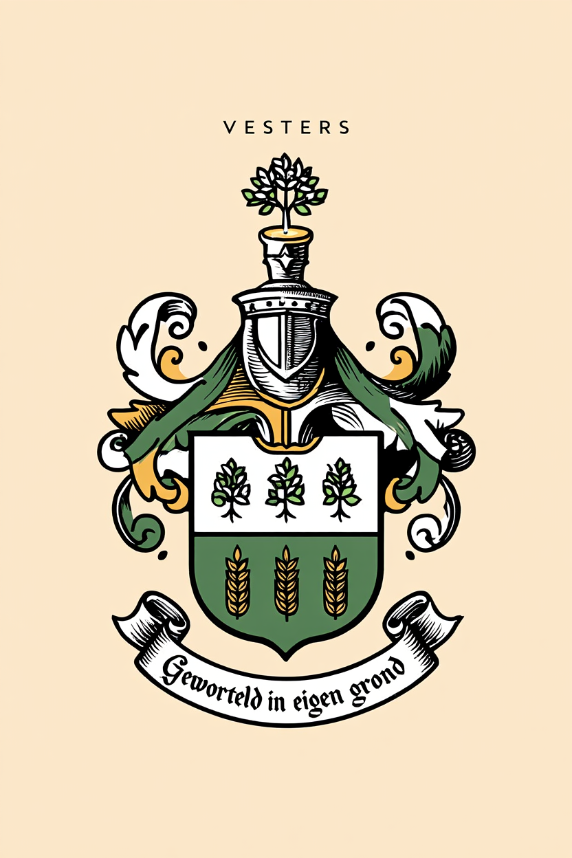 Familiewapen van de achternaam VESTERS