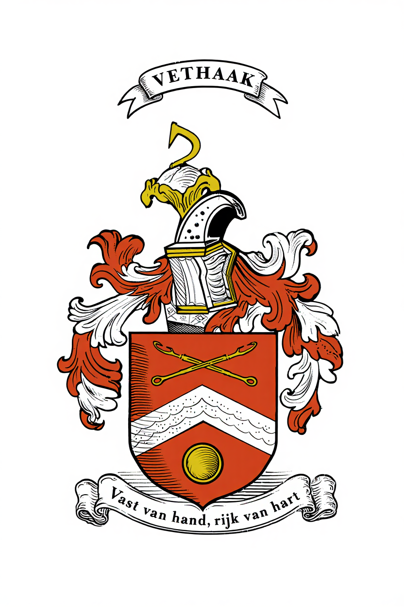 Familiewapen van de achternaam VETHAAK