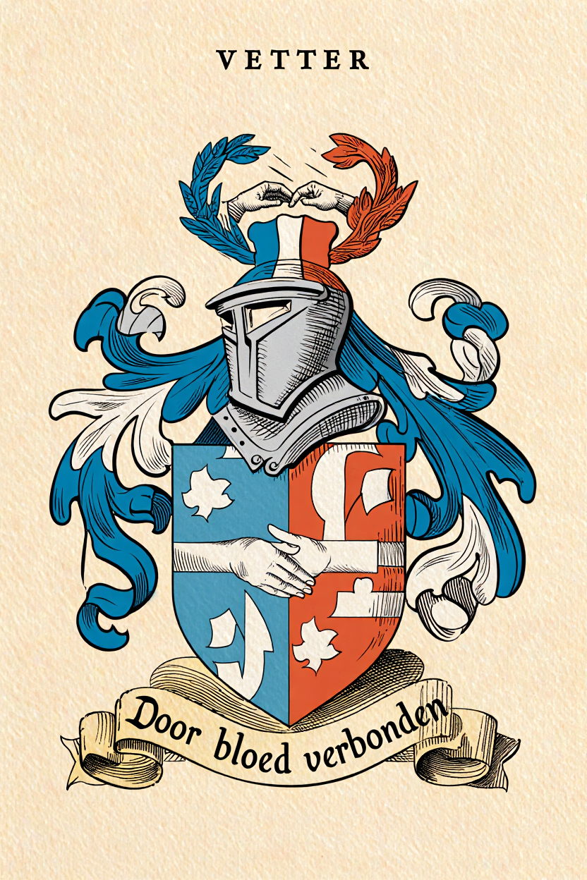 Familiewapen van de achternaam VETTER