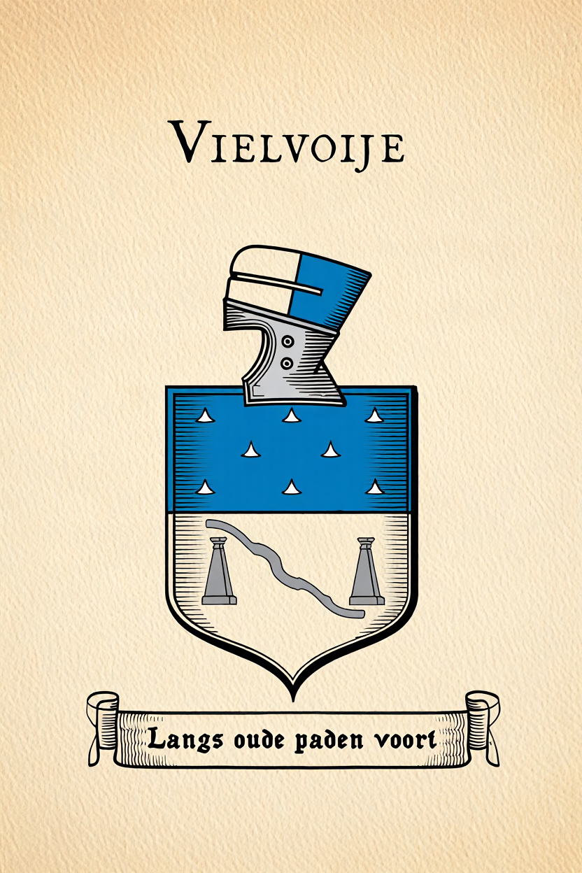 Familiewapen van de achternaam VIELVOIJE (vergrendeld)