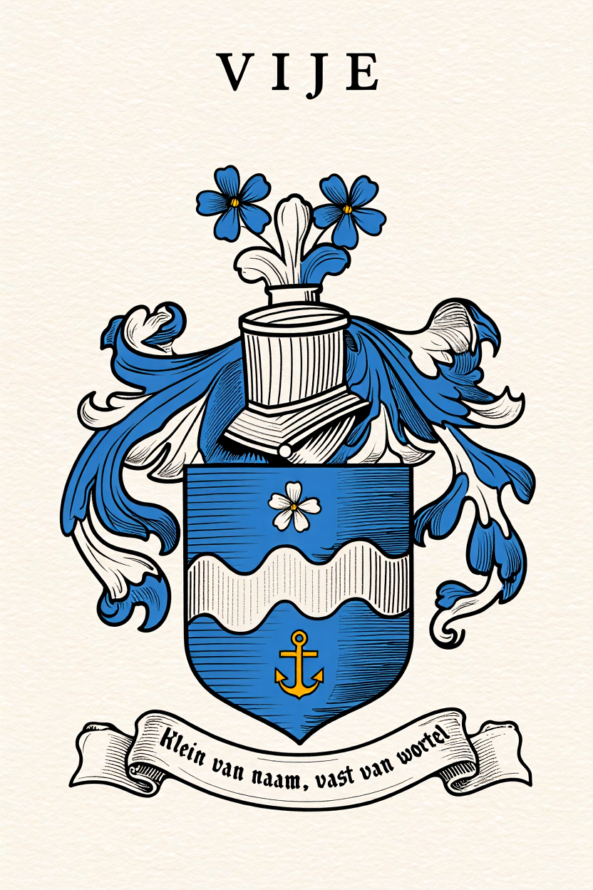Familiewapen van de achternaam VIJE