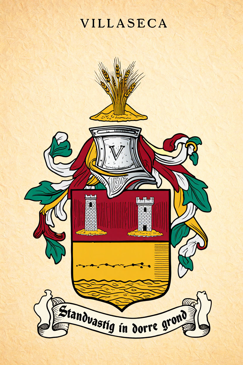 Familiewapen van de achternaam VILLASECA