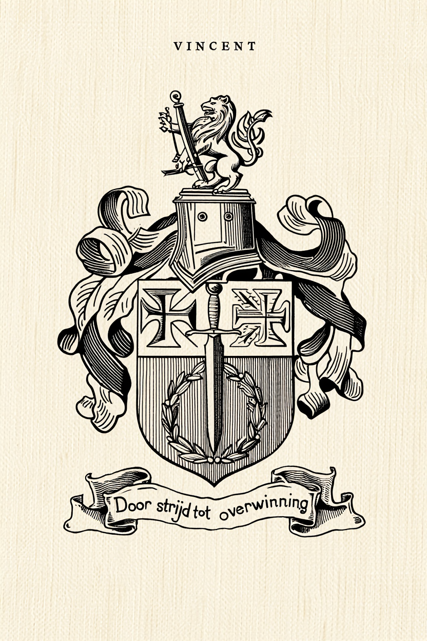 Familiewapen van de achternaam VINCENT