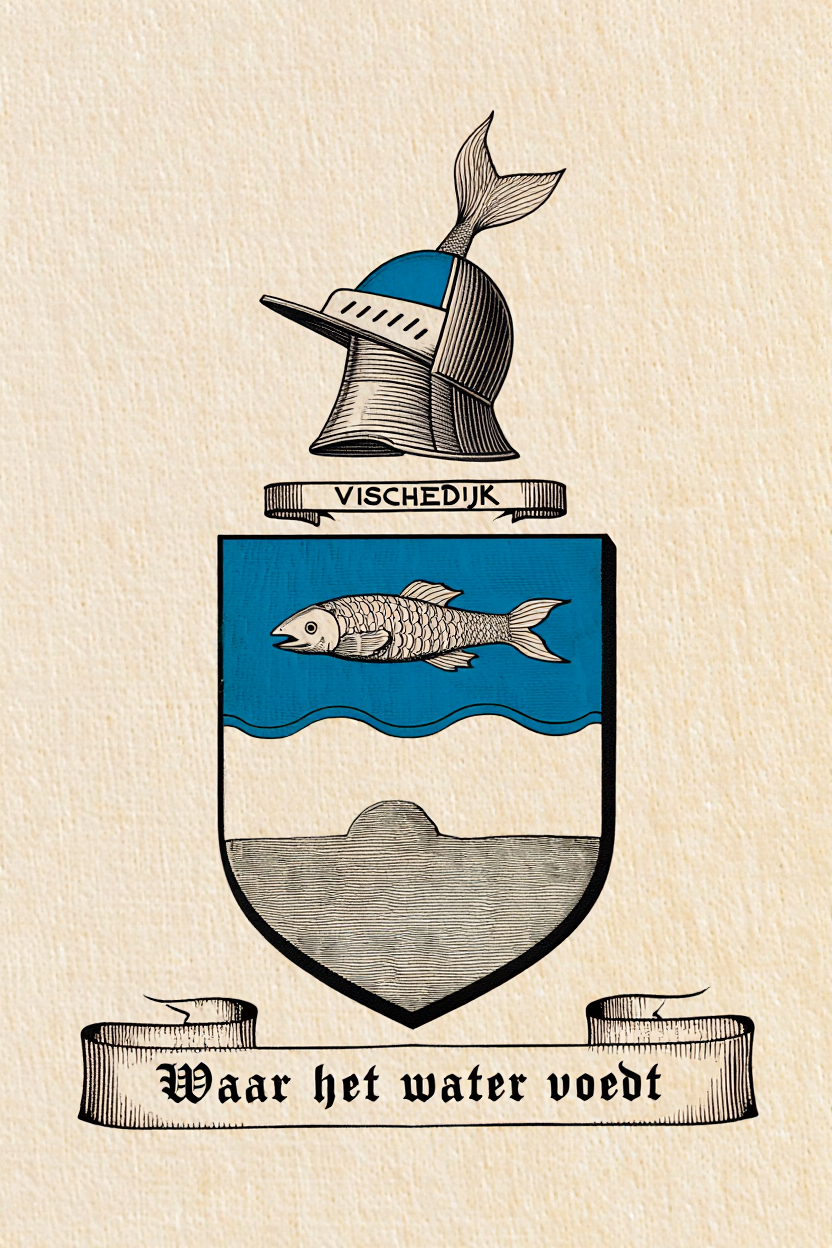 Familiewapen van de achternaam VISCHEDIJK
