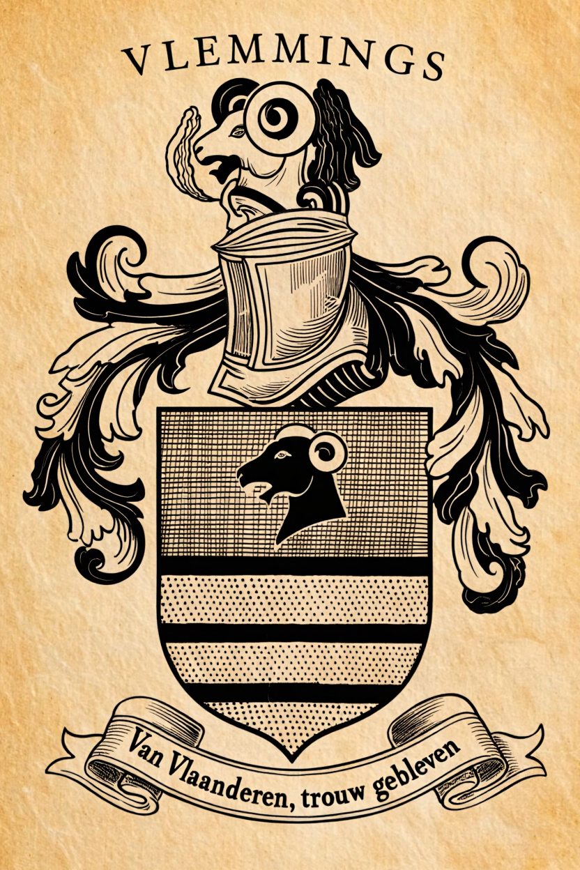 Familiewapen van de achternaam VLEMMINGS