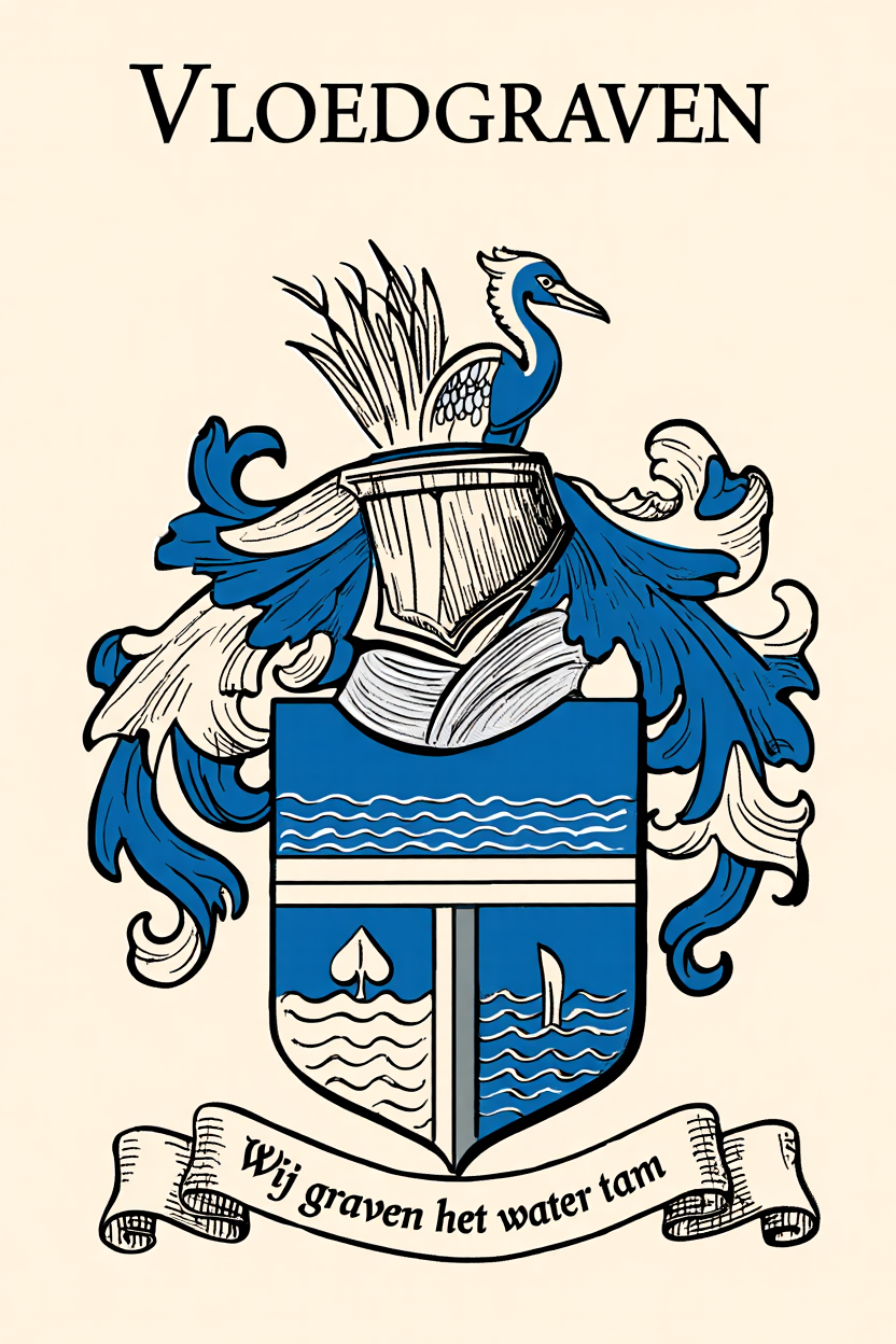 Familiewapen van de achternaam VLOEDGRAVEN