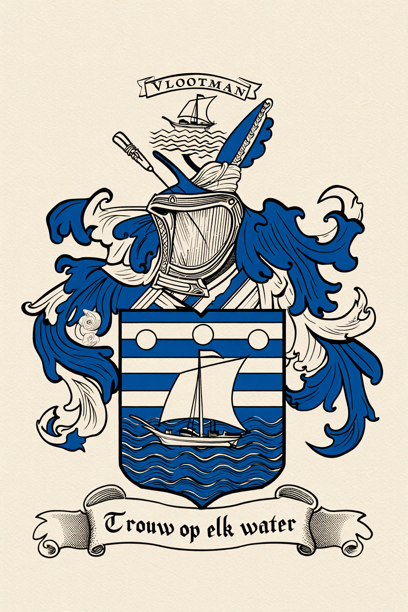 Familiewapen van de achternaam VLOOTMAN