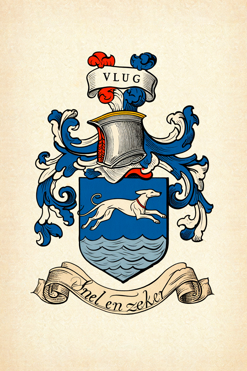 Familiewapen van de achternaam VLUG