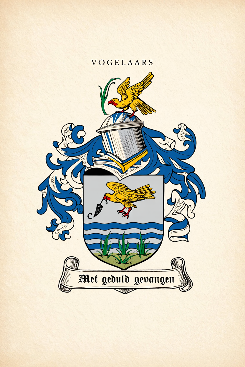 Familiewapen van de achternaam VOGELAARS