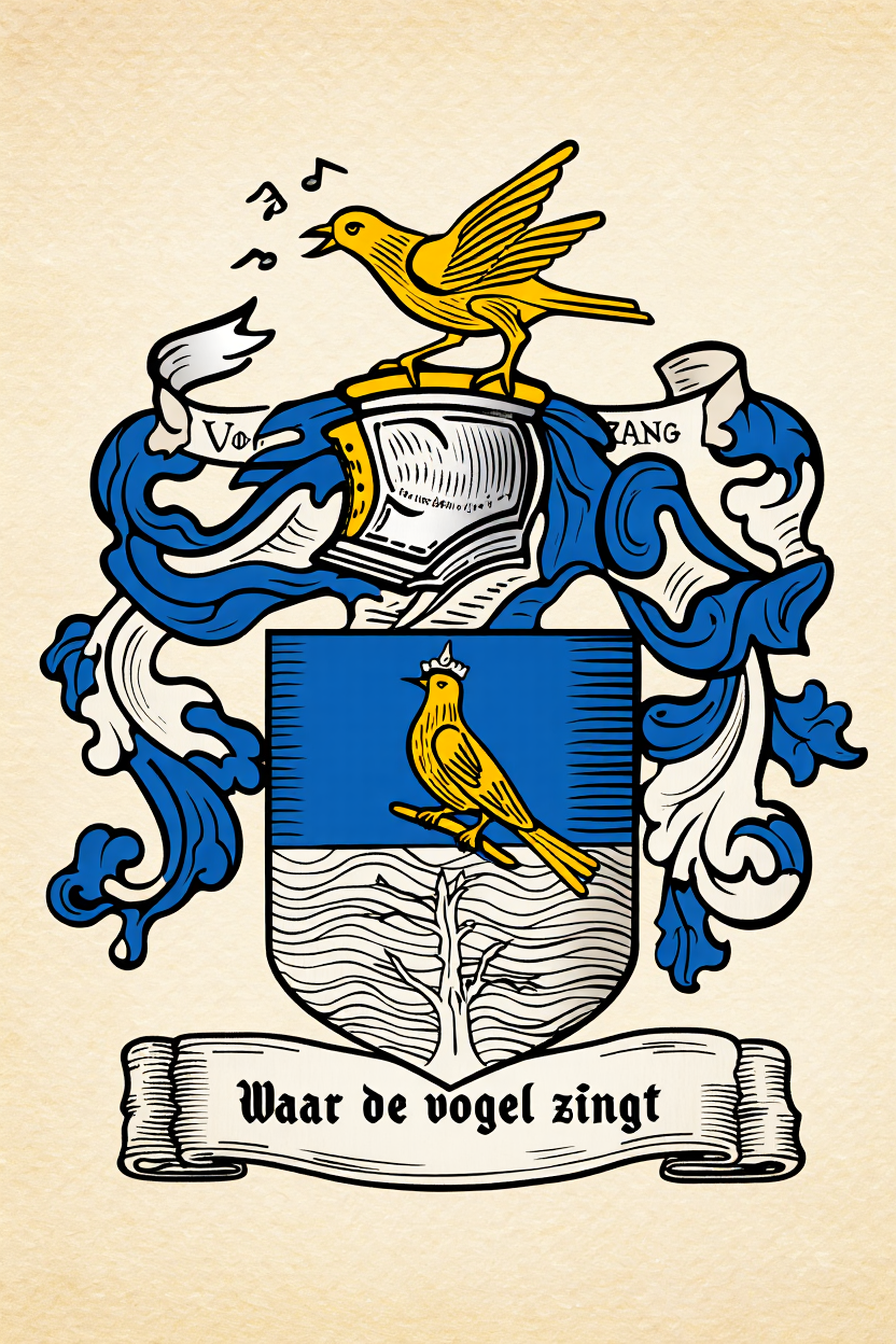Familiewapen van de achternaam VOGELZANG