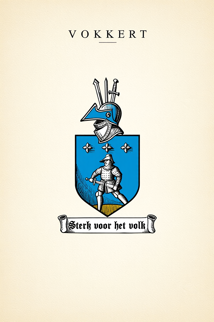 Familiewapen van de achternaam VOKKERT